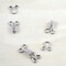 144 Sets Size 2 Silver Hook and Eye Closures for Dress Lingerie Bra Sewing Projects